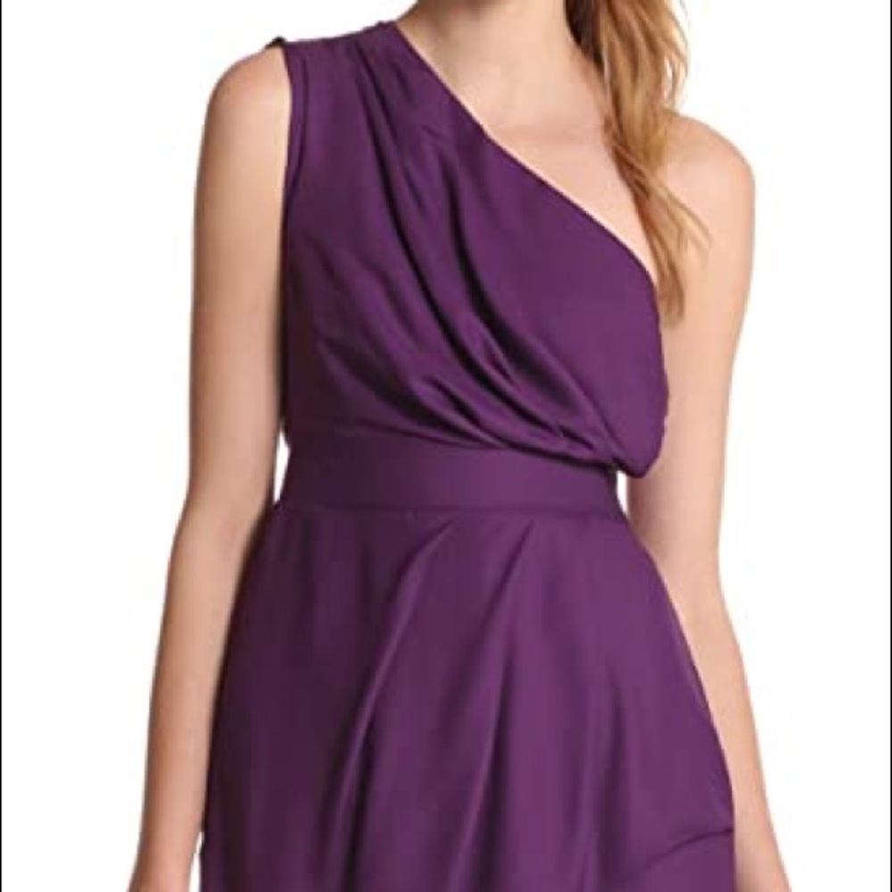 Worn Once Bcbgeneration Pleated One Shoulder Cock… - image 2